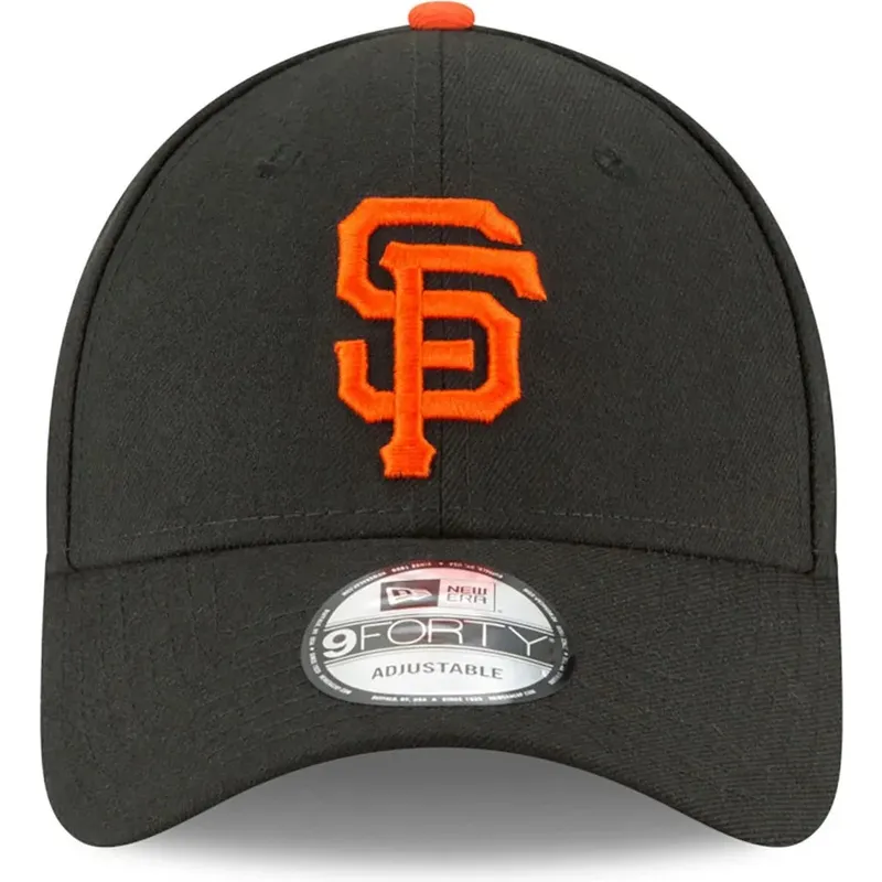 schwarze-verstellbare-gebogene-kappe-9forty-the-league-der-san-francisco-giants-mlb-von-new-era