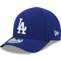 9forty-m-crown-player-replica-snapback-cap-in-blau-der-los-angeles-dodgers-mlb-von-new-era