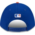 blaue-gebogene-snapback-kappe-9forty-m-crown-player-replica-der-new-york-mets-mlb-von-new-era