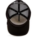 trucker-cap-schwarz-und-grau-schlange-mamba-shleather-snake-the-farm-von-goorin-bros