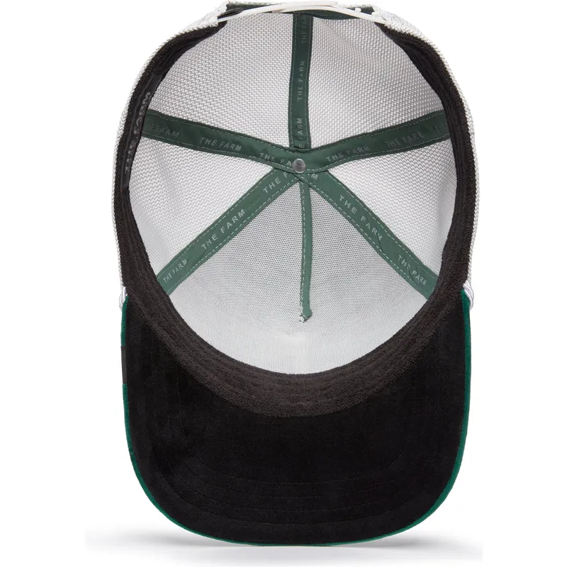 trucker-cap-grun-und-weiss-kuh-cash-emerald-cow-the-farm-jewel-tones-von-goorin-bros