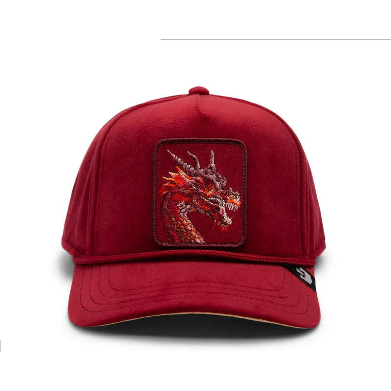 rote-gebogene-snapback-kappe-drache-dragon-royalty-the-farm-von-goorin-bros