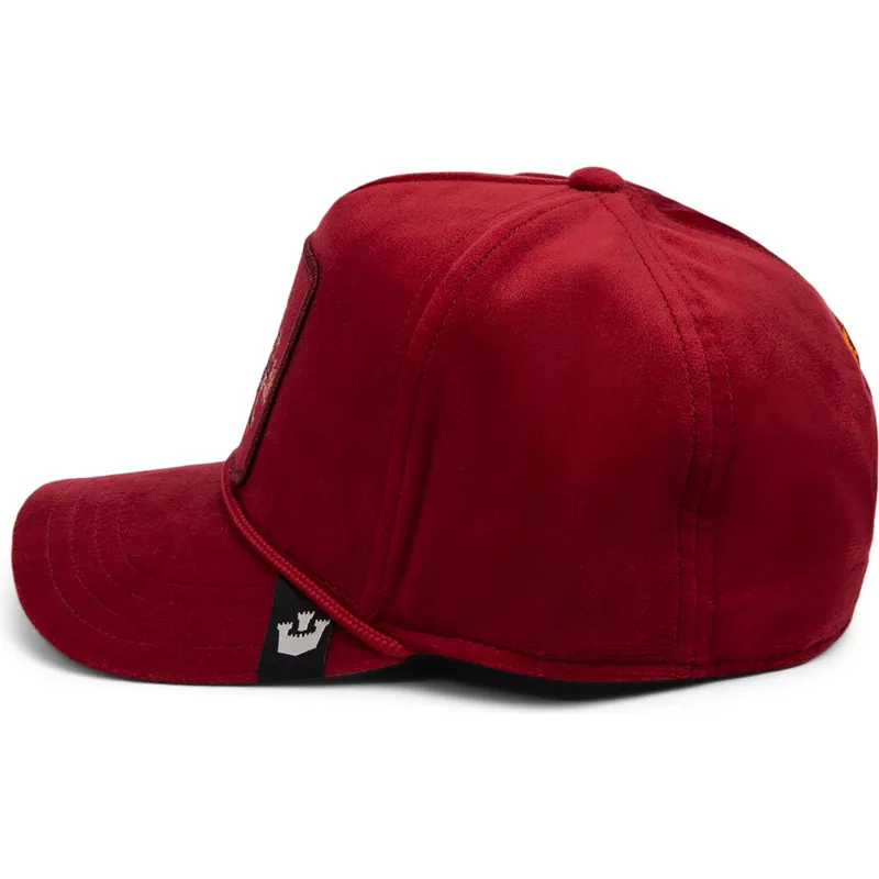 rote-gebogene-snapback-kappe-drache-dragon-royalty-the-farm-von-goorin-bros