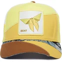 goorin-bros-bent-transform-farmigami-the-farm-gelbe-trucker-kappe-mit-schmetterling