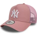 new-era-9forty-a-frame-league-essential-new-york-yankees-mlb-pink-trucker-hat