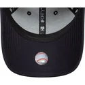 new-era-new-york-yankees-mlb-9forty-metallic-verstellbare-dunkelblaue-kappe-mit-gebogenem-schirm-und-goldenem-logo