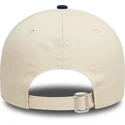 9forty-colour-block-beige-und-blau-verstellbare-kappe-der-los-angeles-dodgers-mlb-von-new-era