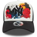 new-era-9forty-a-frame-graphic-new-york-yankees-mlb-trucker-cap-in-weiss-und-schwarz