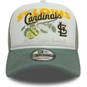 grune-9forty-a-frame-fruit-graphic-trucker-cap-der-st-louis-cardinals-mlb-von-new-era