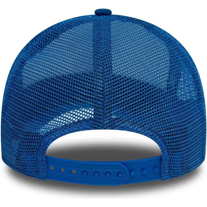 weisse-und-blaue-trucker-kappe-fur-jungen-9forty-a-frame-superman-dc-comics-von-new-era