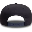 marineblaue-gebogene-snapback-kappe-9seventy-stretch-snap-der-new-york-yankees-mlb-von-new-era