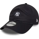 marineblaue-verstellbare-curved-cap-9twenty-mini-logo-der-new-york-yankees-mlb-von-new-era