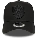 schwarze-snapback-kappe-e-frame-essential-der-las-vegas-raiders-nfl-von-new-era