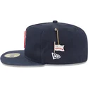 marineblaue-anliegende-59fifty-a-frame-championship-side-flag-flat-cap-der-boston-red-sox-mlb-von-new-era