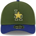 new-era-curved-brim-9forty-m-crown-city-feature-los-angeles-dodgers-mlb-green-and-blue-snapback-cap