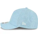 new-era-curved-brim-9forty-m-crown-a-frame-cotton-weave-boston-red-sox-mlb-light-blue-snapback-cap