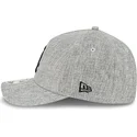 graue-gebogene-snapback-kappe-9forty-m-crown-a-frame-cotton-weave-der-chicago-white-sox-mlb-von-new-era