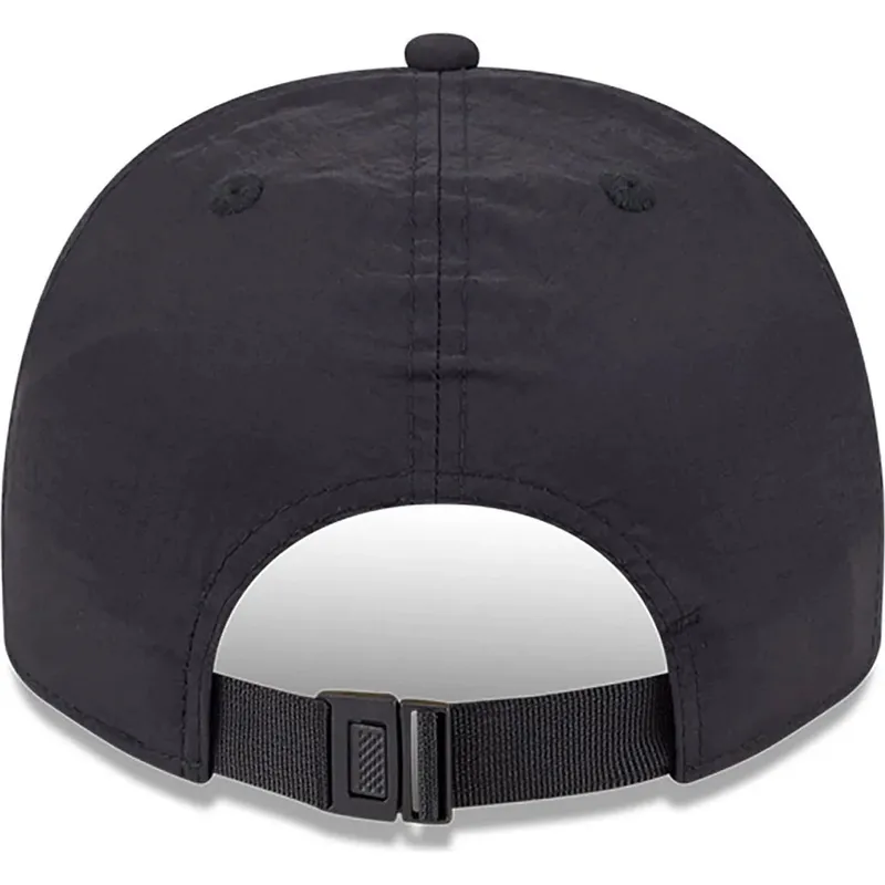 new-era-new-york-yankees-mlb-golfer-everyday-nylon-verstellbare-schwarze-kappe-mit-gebogenem-schirm