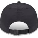 schwarze-verstellbare-golfer-everyday-nylon-kappe-mit-gebogenem-schirm-von-boston-red-sox-mlb-von-new-era