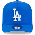 blaue-verstellbare-curved-cap-golfer-everyday-nylon-der-los-angeles-dodgers-mlb-von-new-era