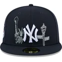 new-era-new-york-yankees-mlb-59fifty-state-stitch-fitted-cap-in-marineblau