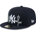 new-era-new-york-yankees-mlb-59fifty-state-stitch-fitted-cap-in-marineblau