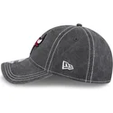 chicago-bulls-nba-new-era-9twenty-gewaschene-kontrast-verstellbare-graue-kappe