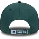verstellbare-grun-schwarze-kappe-9forty-the-league-der-philadelphia-eagles-nfl-von-new-era