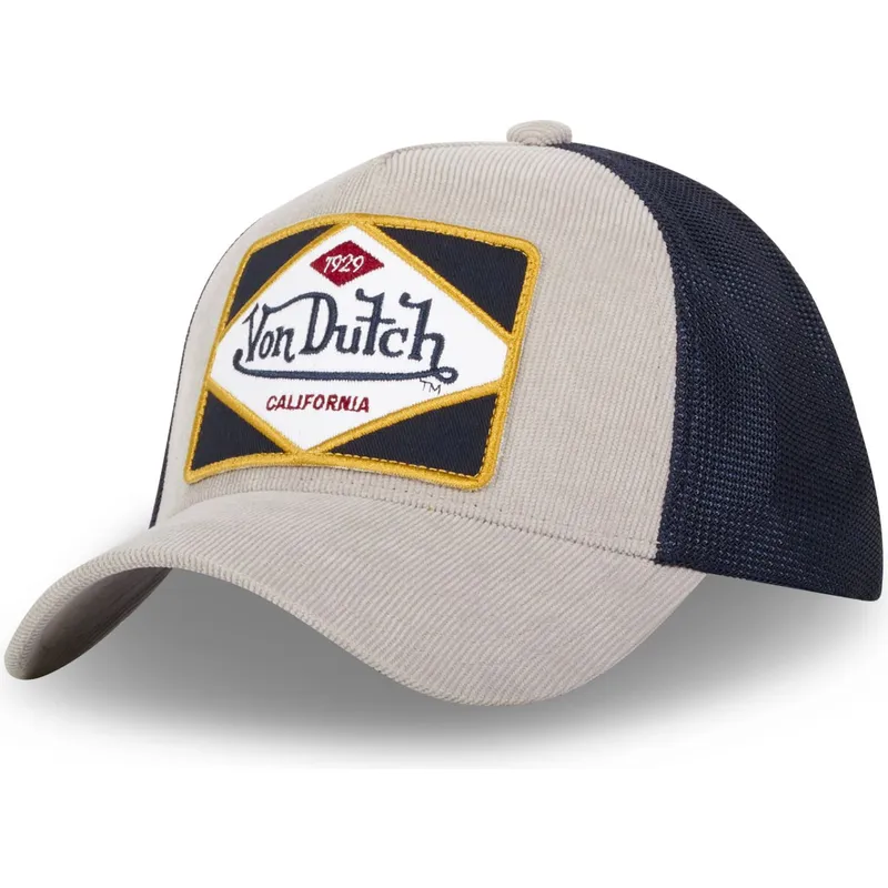 trucker-cap-grau-und-marineblau-gry-von-von-dutch