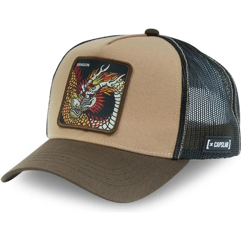 trucker-cap-braun-drache-dra-beasts-von-capslab trucker-cap-braun-drache-dra-beasts-von-capslab