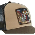 trucker-cap-braun-drache-dra-beasts-von-capslab