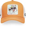 gorra-trucker-orange-und-weiss-bugs-bunny-loo11-bug2-looney-tunes-von-capslab