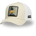 snapback-kappe-beige-und-weiss-mit-gebogenem-schirm-pato-lucas-loo11-daf2-looney-tunes-von-capslab
