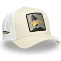 snapback-kappe-beige-und-weiss-mit-gebogenem-schirm-pato-lucas-loo11-daf2-looney-tunes-von-capslab