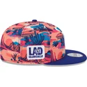 mehrfarbige-snapback-kappe-9fifty-printed-spring-training-fan-pack-2025-der-los-angeles-dodgers-mlb-von-new-era
