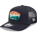 new-york-yankees-mlb-new-era-9seventy-stretch-snap-mesh-truckerkappe-dunkelblau-spring-training-fan-pack-2025