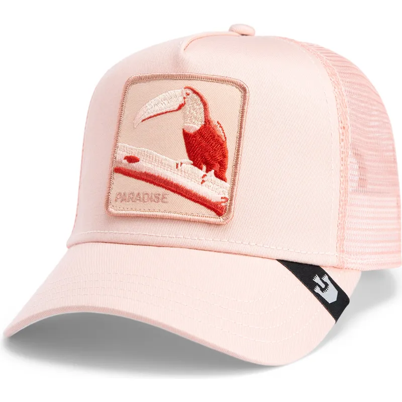 Trucker-Cap rosa Tukan Paradise Toucan Mirage Chroma Wave The Farm von ...