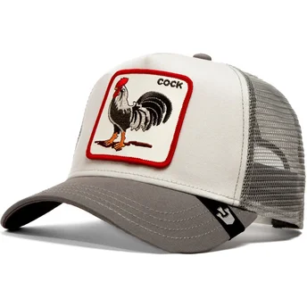grau-trucker-kappe-gallo-the-cock-global-core-the-farm-von-goorin-bros