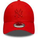 new-era-mlb-new-york-yankees-9forty-colour-pack-verstellbare-rote-kappe-mit-gebogenem-schirm-und-rotem-logo