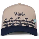 coastal-bauhaus-waves-hft-beige-and-navy-blue-trucker-hat