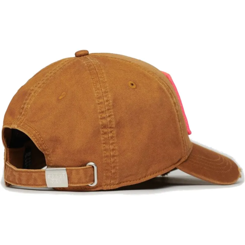 braune-verstellbare-curved-cap-graphic-denim-co-tobacco-brown-von-superdry
