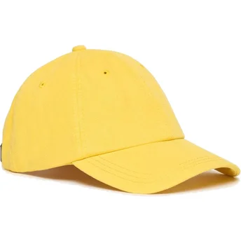 Verstellbare gelbe Vintage-Kappe mit gebogenem Schirm und gesticktem Springs Yellow von Superdry