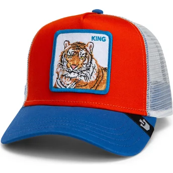Goorin Bros. King Team Tiger Original Recipe Team Pride The Farm Orange, White and Blue Trucker-Kappe