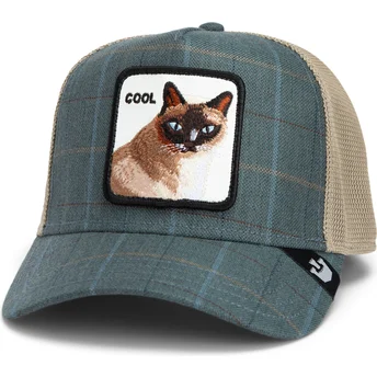 Goorin Bros. Cool Cat Luxury Moon The Farm Blue Trucker Hat