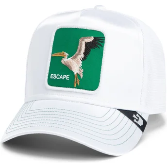 Goorin Bros. Pelikan Vogel Flucht Nicht In Yoga Große Flucht Die Farm Weißer Trucker-Hut
