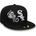 new-era-59fifty-chicago-white-sox-mlb-food-icon-windy-city-schwarze-fitted-kappe