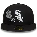 new-era-59fifty-chicago-white-sox-mlb-food-icon-windy-city-schwarze-fitted-kappe