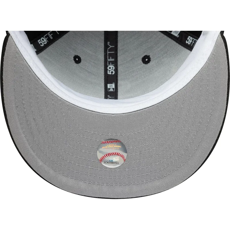 schwarze-enganliegende-59fifty-flatcap-food-icon-windy-city-der-chicago-white-sox-mlb-von-new-era