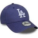 violette-verstellbare-curved-cap-9forty-league-essential-der-los-angeles-dodgers-mlb-von-new-era