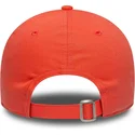 verstellbare-orangefarbene-kappe-mit-gebogenem-schirm-und-orangefarbenem-logo-9forty-team-outline-der-new-york-yankees-mlb-von-n